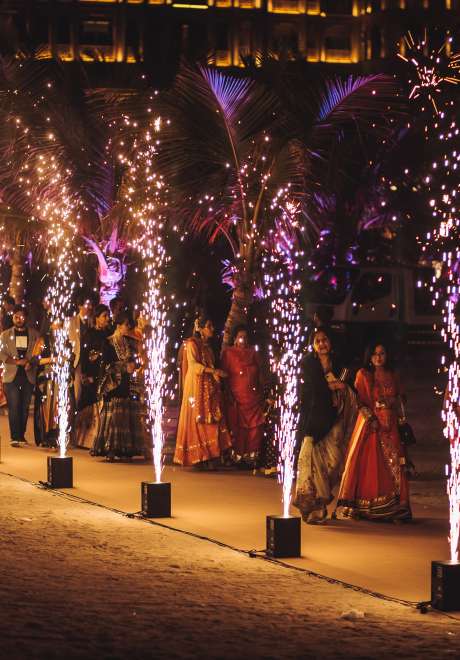 حفل زفاف هندي مذهل يستمر لمدة 3 أيام في الإمارات العربية المتحدة