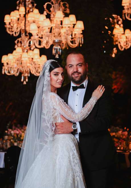Nature Embracing Royalty Wedding Theme in Lebanon