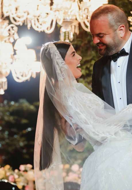 Nature Embracing Royalty Wedding Theme in Lebanon