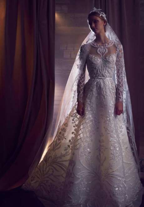 A Beautiful Wedding Dress Collection For Fall 2018 by Elie Saab