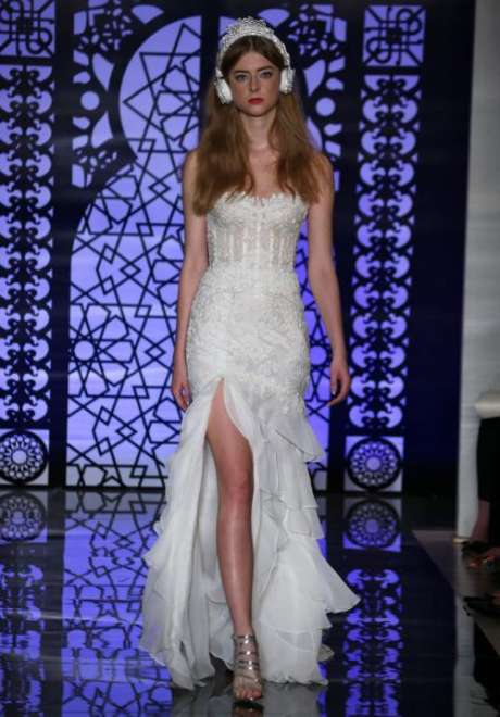Reem Acra's Fall 2017 Bridal Collection at New York International Bridal Week
