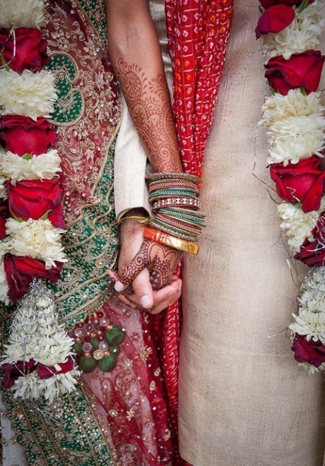 أفكار لحفل زفاف بستايل هندي أنيق