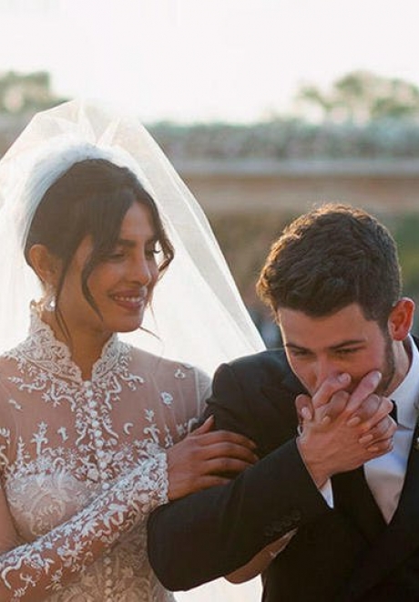 صور فساتين عروس من وحي إطلالة بريانكا شوبرا صور فساتين عروس من وحي إطلالة بريانكا شوبرا