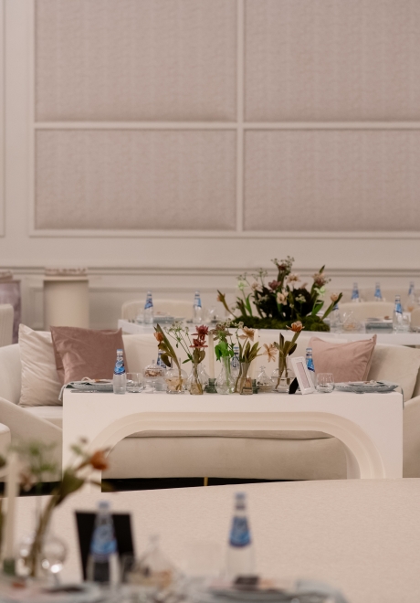 A Pure and Minimal Wedding in Doha