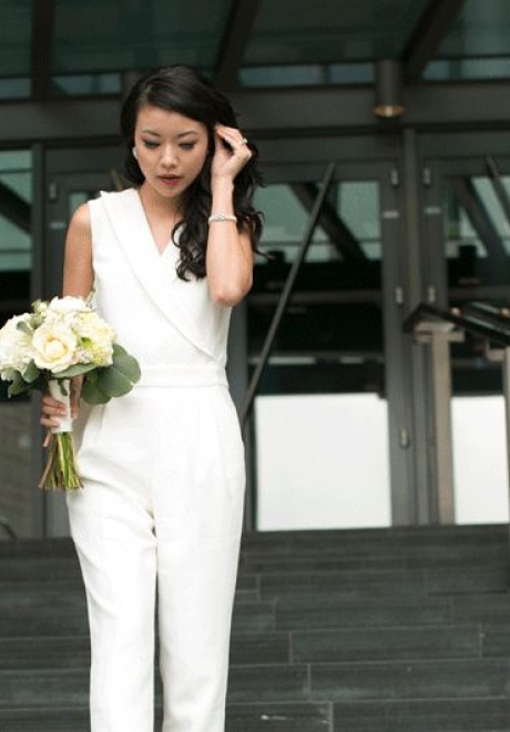 Bridal Fashion Trend: The Bridal Jumpsuit