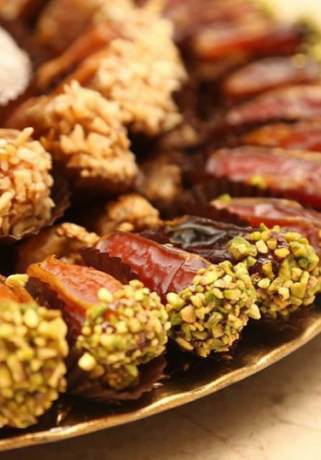 حلويات شهية بالتمر لحفل زفافك