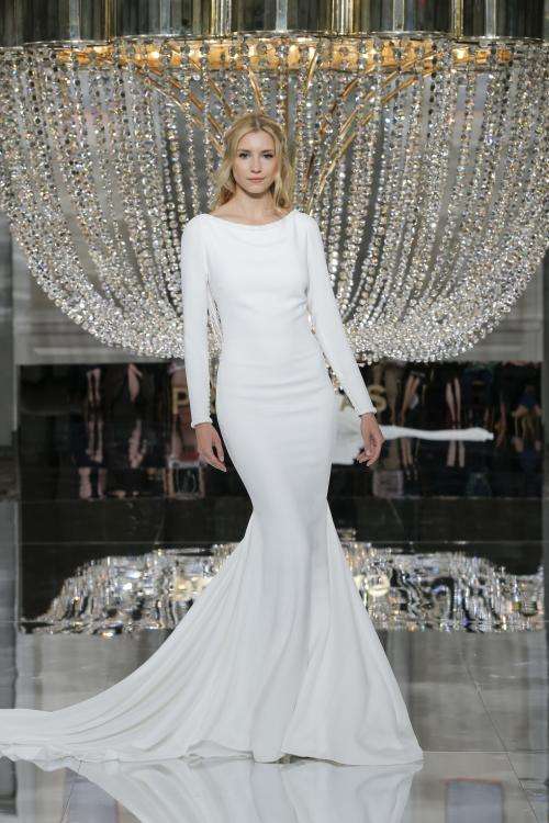 صور مجموعة فساتين زفاف أتيليه برونوفياس لعام 2018 موقع العروس