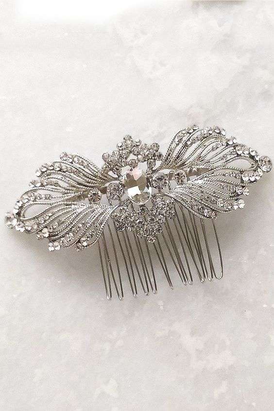 Vintage Bridal Hair Accessories Arabia Weddings