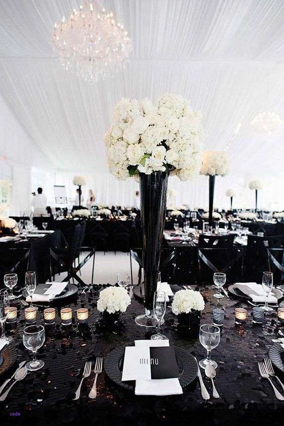 black and gray wedding