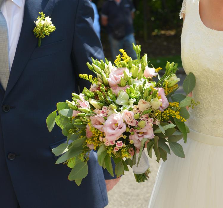 أزهار زفاف فريدة من نوعها من داليا ديزاين