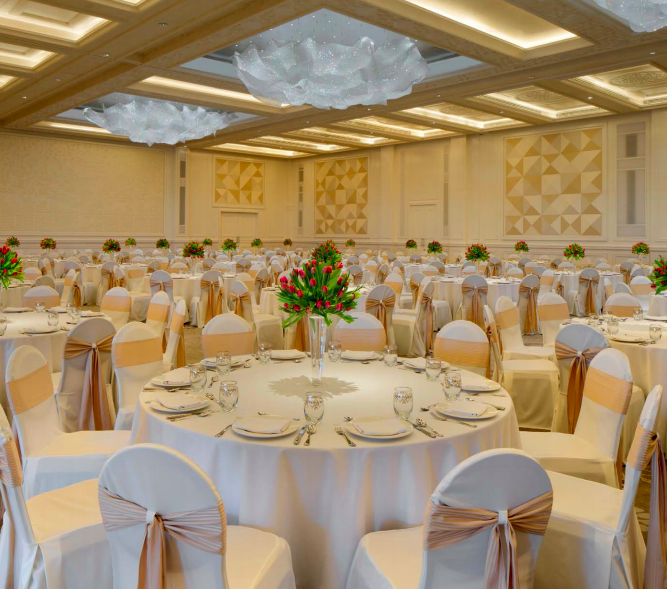 The Largest Wedding Ballrooms at Hotels in Dubai