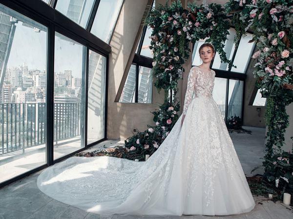 Lace Hijab Wedding Dress 2019 Hijab Style 2019 For Wedding Party 2025