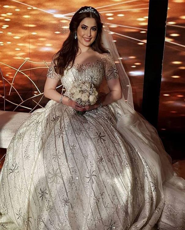 Bridal Hairstyles Inspired by Arab Celebrities