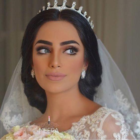 مكياج العيون للعروس العربية