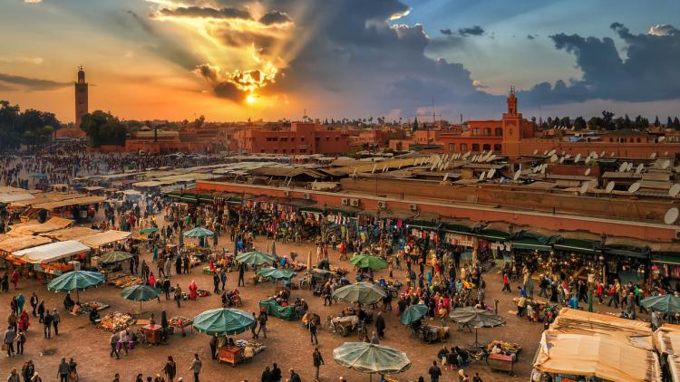 وجهة شهر العسل: مراكش