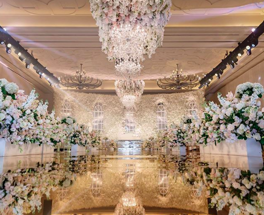 أشهر منظمي حفلات الزفاف في دبي