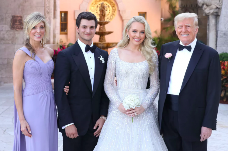  تيفاني دونالد ترامب تتزوج من الملياردير اللبناني مايكل بولس
