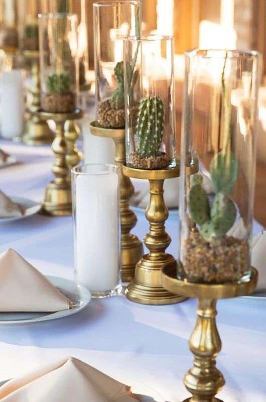 Beautiful Succulent Wedding Centerpieces