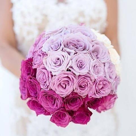 Ombre Wedding Bouquet