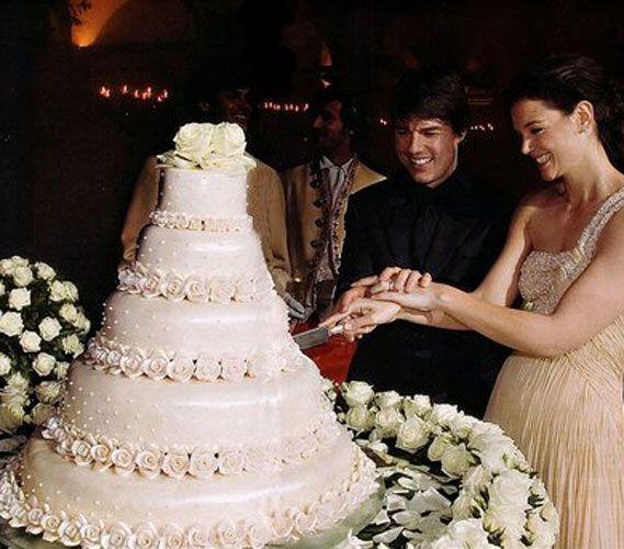 Tom Cruise and Katie Holmes Wedding Cake