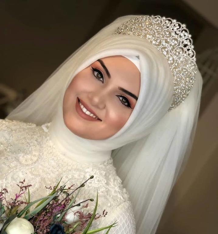 حجاب عروس تركي