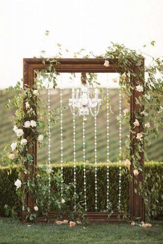 Wood and Floral Wedding Backdrops 1