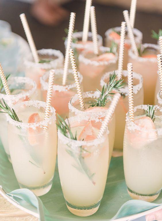 Summer Wedding Cocktails