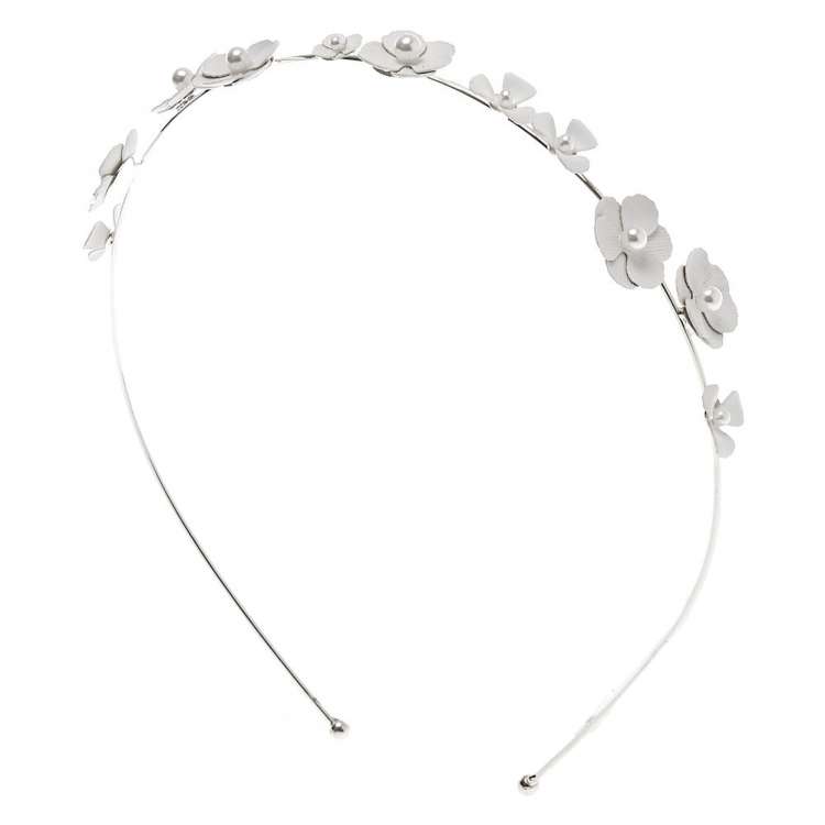 Flower Pearl Headband by Claire's