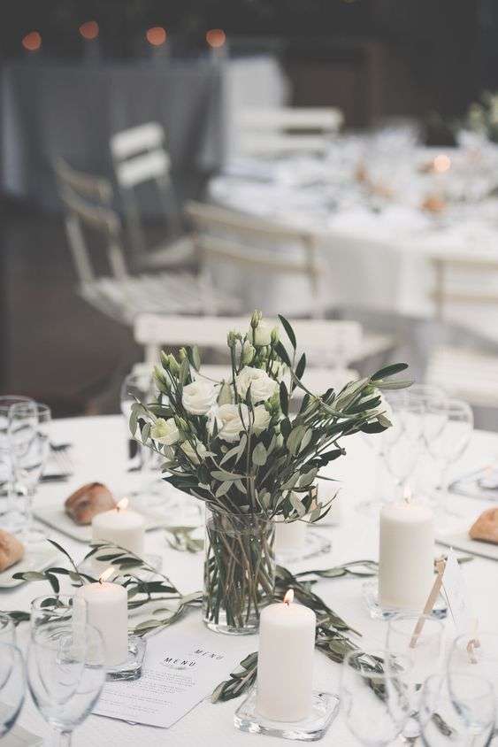 Olive Branch Table Decorations 1