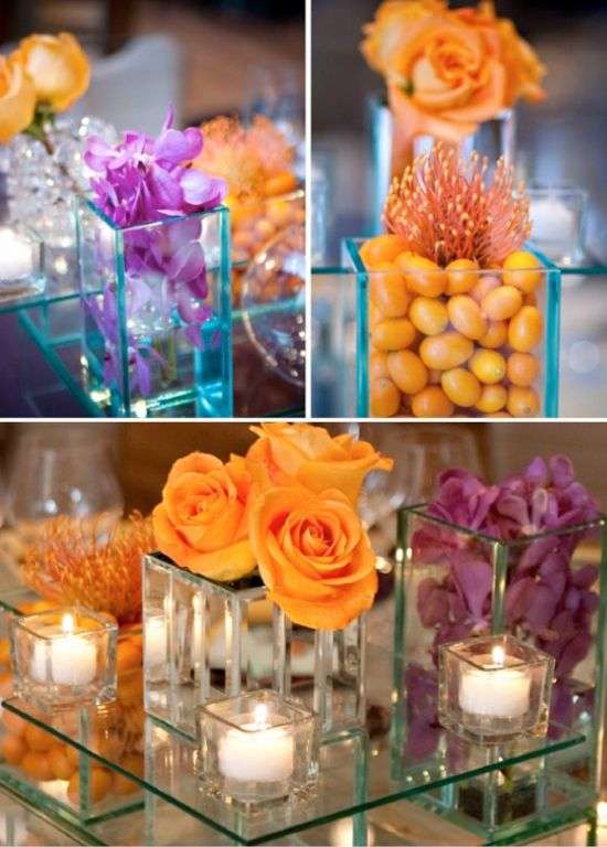 Purple and Orange Wedding 2