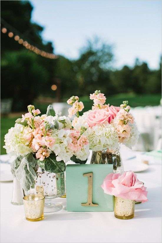 Mint and Pink Wedding
