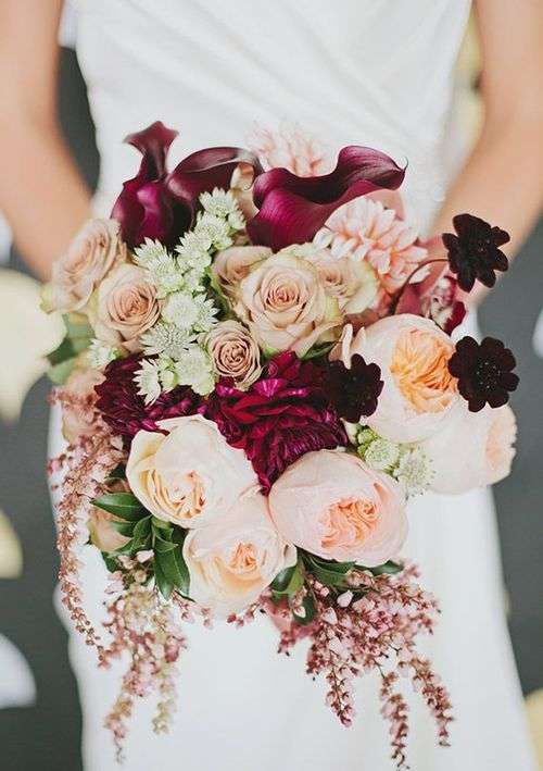 Cranberry and Camel Wedding