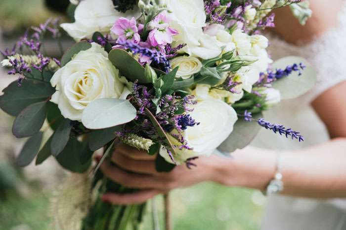 Very Peri Wedding Flowers