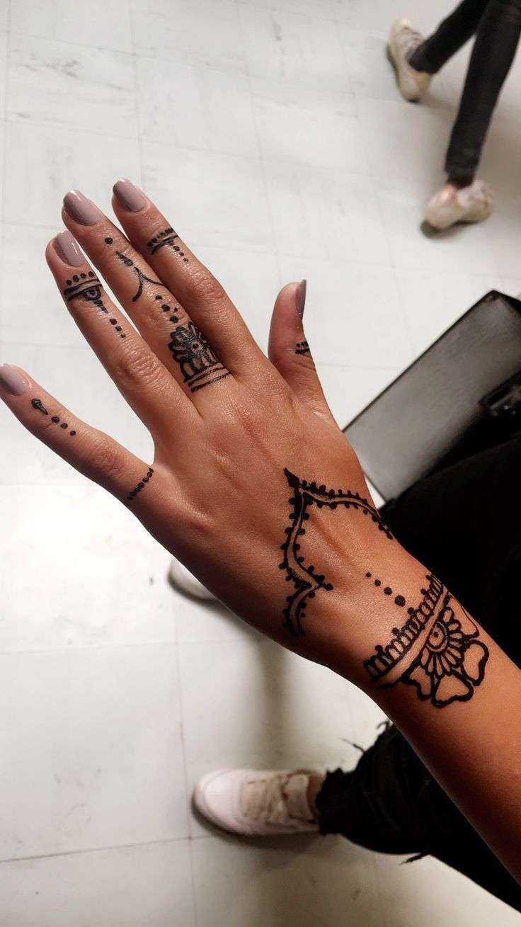 Simple Henna Designs 1