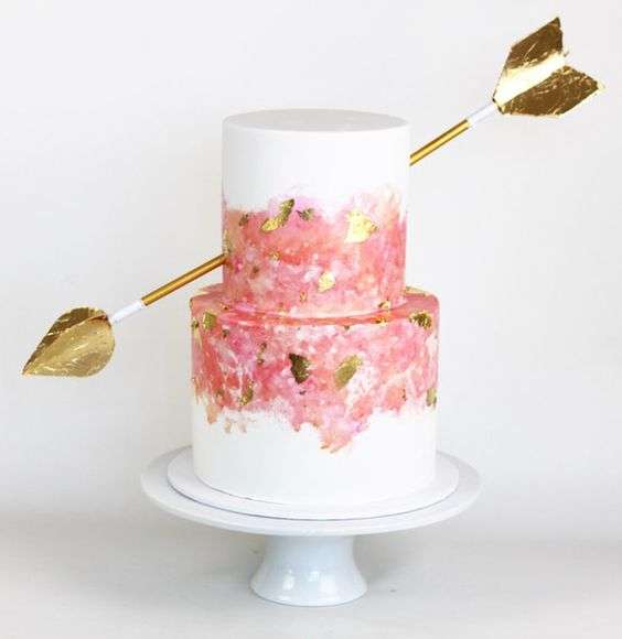 Valentine Wedding Cake 1