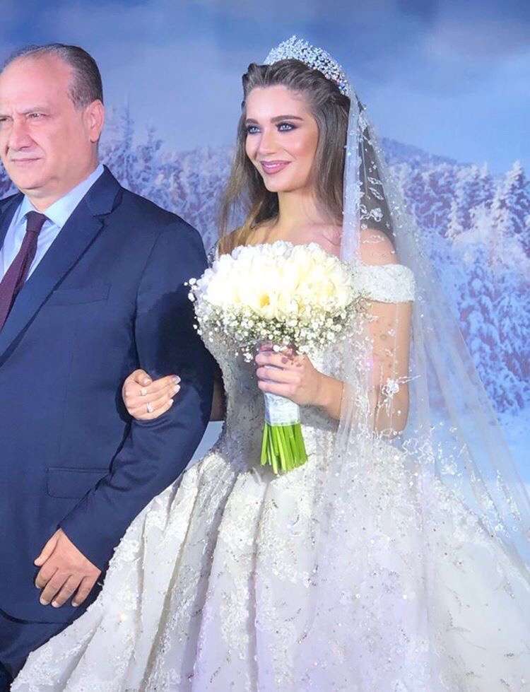 حفل زفاف مريم وحسن في بيروت