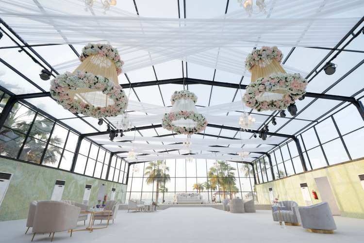 Glass House Wedding in Doha