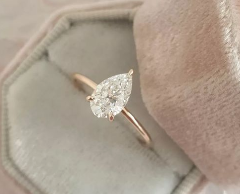 Pear Shaped Ring