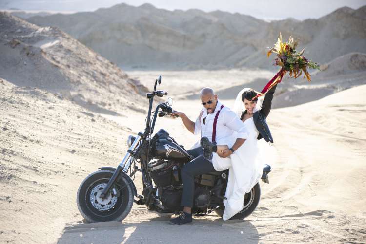Motorbike Wedding in Qatar