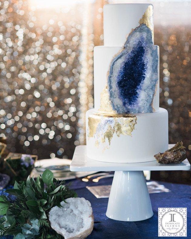 Amazing Geode Wedding Cake Going Viral Amazing Geode Wedding Cake Going Viral