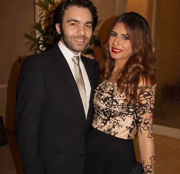 شريف رمزي يحتفل بعيد ميلاده مع زوجته وعدد من الأصدقاء