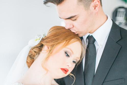 Model With Down Syndrome Stuns in a Wedding Photo Shoot