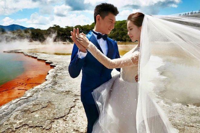حفل زفاف بالملايين وجلسة تصوير ساحرة لأحد مشاهير الصين
