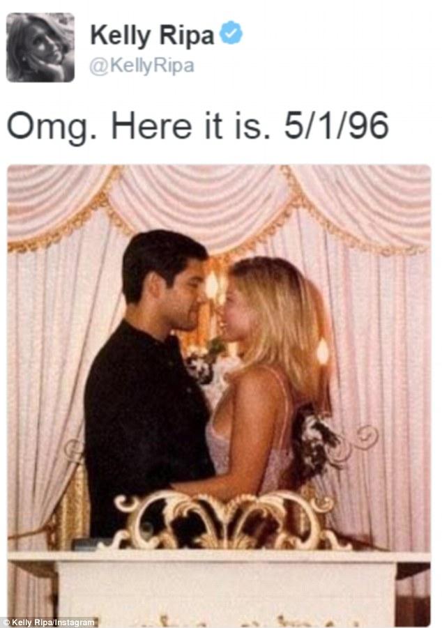 Kelly Ripa Wears 20 Year Old Wedding Dress to Anniversary