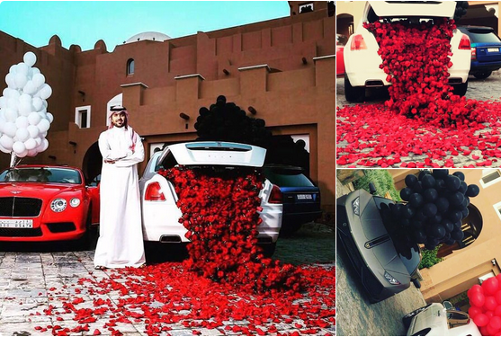 سعودي يشعل مواقع التواصل الإجتماعي بالمفاجأة التي أعدها لزوجته