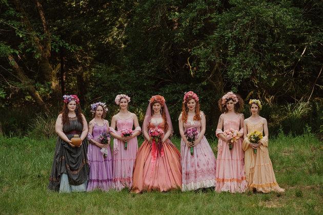 Inside a Magical DIY Woodland Wedding