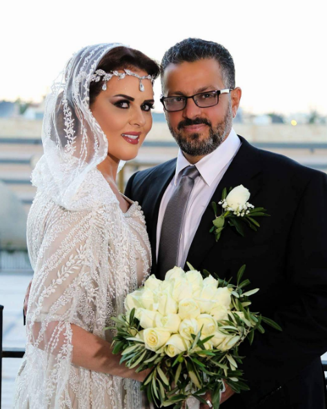 حفل زفاف مذيعة الام بي سي منال عريقات