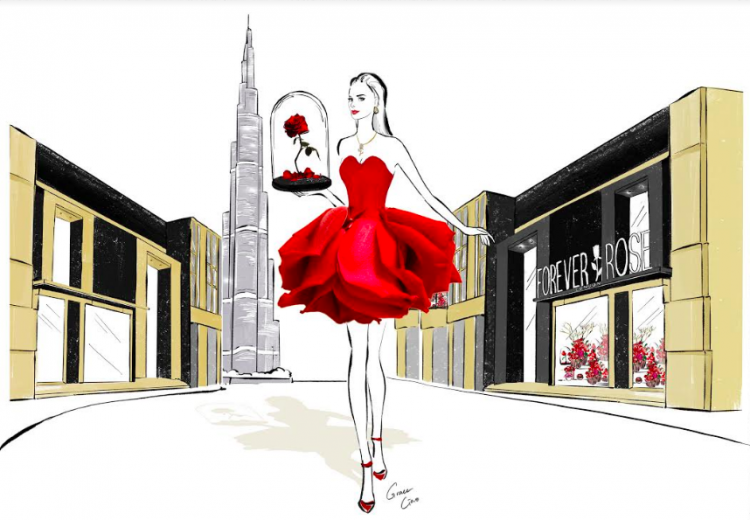 Forever Rose Opens World-Class New Boutique in City Walk Dubai