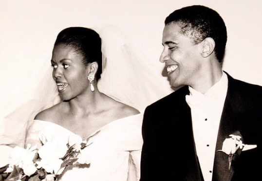 Pictures from Barack and Michelle Obama&#039;s Wedding Photo Shoot