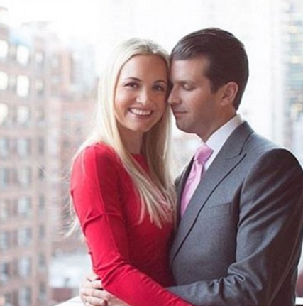 Donald Trump Junior Celebrates Wedding Anniversary